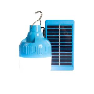 20w Solar Camping Light Usb Rechargeable Bulb With Solar Panel
