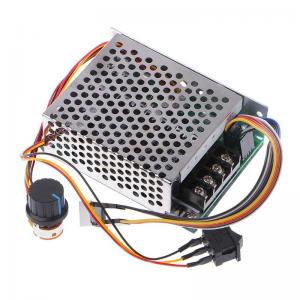 China DC 10-55V 12V 24V 36V 60A PWM Motor Speed Controller CW CCW Reversible Switch supplier