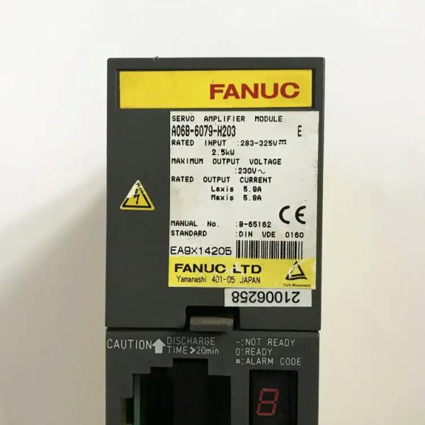Modelo de Semiconductor del conductor del motor servo de la CA de A06B-6079-H203 Fanuc