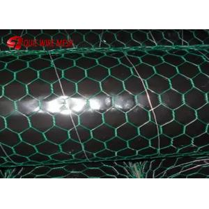 Galvanized Hexagonal / Coated Chicken Wire Mesh 0.5mm-1.2mm Wire Dia