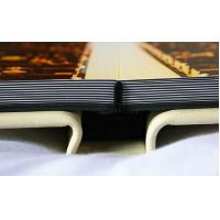 China Custom 12x18 White Leather Wedding Photo Albums , Scratch Resistant Flush Mount Album on sale
