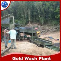 China Keda Gold Trommel Screen Movable Gold Panning Equipment on sale