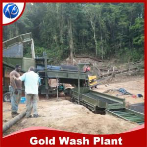 China Keda Gold Trommel Screen Movable Gold Panning Equipment supplier