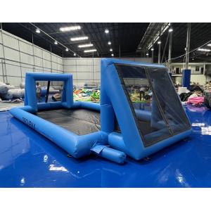 China Double Tripple Stitch PVC Inflatable Football Court Inflatable Soccer Game For Kids supplier