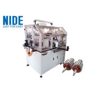 China Semi-auto máquina de enrolamento pequena da bobina do fio da armadura do rotor de baixo nível de ruído para o enrolamento do fio do motor do entalhe supplier