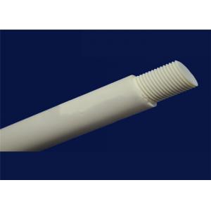 China 99% purity Aluminum Al2O3 Ceramic Thread Rod for Electronic substrates supplier