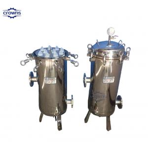 China Manufacturer industrial water filter machine 5 micron stainless steel 304 cartridge filter housing supplier
