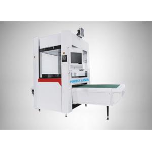 Machine de gravure automatique de laser de CO2 de Galvo pour le tissu de denim de jeans