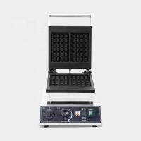 China Food Beverage Shops Commercial Electric Square Waffle Maker with Single/Double Slices on sale