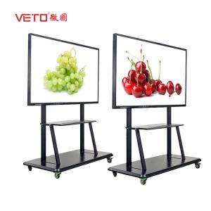 China All In One PC Touch Screen Whiteboard , LCD Interactive Smart Board Dual System supplier