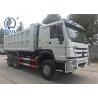 China New Diesel Heavy Duty Dump Truck Payload 30 Tons 10 Wheels Hyva 16m3 Bucket white color wholesale