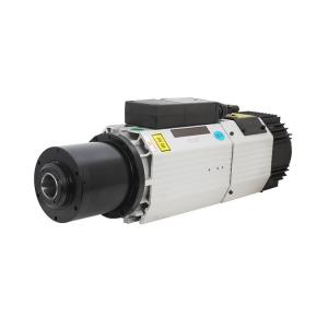 China 400HZ Frequency Air Cooling Spindle Motor for 9kw Automatic Tool Changer Machine supplier