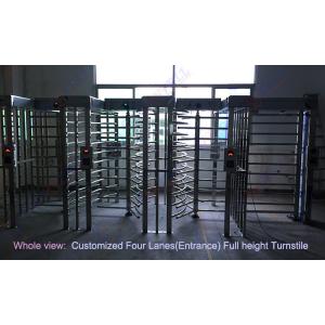 China Philippines Stadium Full Height Turnstile /  biometric access control barrier gate in outdoor supplier