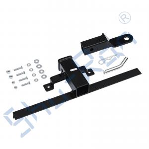 China Black Steel Club Car Trailer Hitch DS 1982-Up Heavy Duty Golf Cart Receiver Hitch supplier
