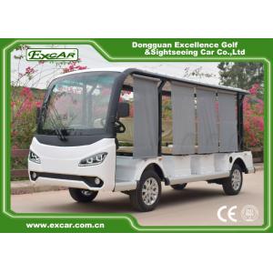 China Multi - Purpose Electric Sightseeing Bus Black 11 And 3 Seater supplier