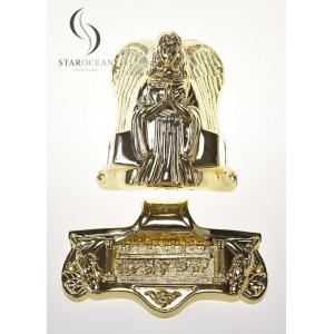 Angel-shaped Metal Coffin Accessories Gold-plated SGS Certified Exquisite Figure 19#