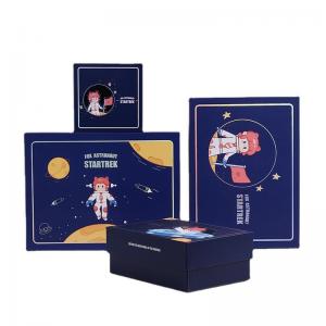 Rectangle Star Trek Gift Box Recycable Colorful Cosmetics Gift Packaging Box