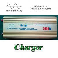 2000W Power Inverter Pure Sine Wave with UPS 12V DC to 220V AC Converter Car inverters AC Adapter Power Supply Meind