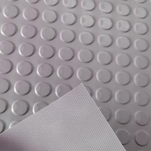 China Grey TPE Rubber Floor Mat 5mm Thickness Coin Rubber Garage Flooring Matting supplier