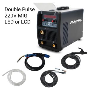 China 200A Double Pulse Mig Welding Machine Welding Machine Manufacturer 220V Mig Aluminum Welder wholesale