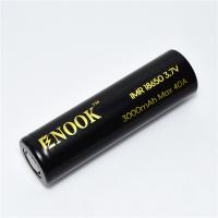 China Enook high discharge rate 18650 rechargeable battery 3.7V 3000mah 40A  battery cell on sale