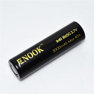 Enook high discharge rate 18650 rechargeable battery 3.7V 3000mah 40A  battery cell