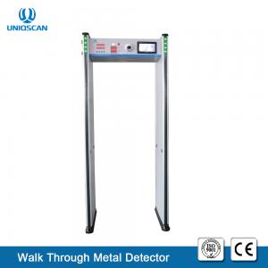 China 6 Zones Walk Through Security Body Scanner Door Frame Archway Metal Detector Gate With High Resolution CCTV Camera / DVR supplier