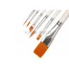 6Pcs Artist Paint Brushes Set For Acrylic Watercolor Oil Painting Craft Nail