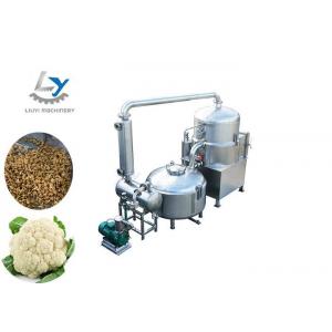 Professional Vacuum Frying Machine , Automatic Fryer Equipment Easy Operate