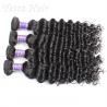 China Fashionable Deep Curly Cambodian Virgin Hair Weave 14 Inch - 16 Inch wholesale