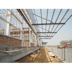 China Galvanized Prefabricated Steel Shed Construction Customized Dimension supplier