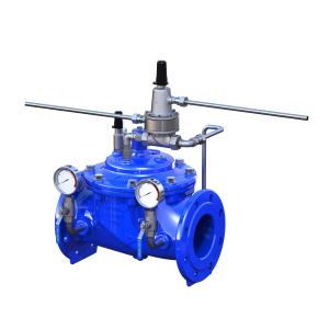 China Ductile Iron Pressure Differential Control Valve , SS304 Float Pilot Water Gate Valve supplier