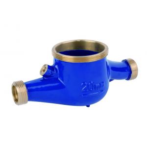 China Brass Water Meter Accessories , Housing Water Meter Body DN15mm - 50mm supplier