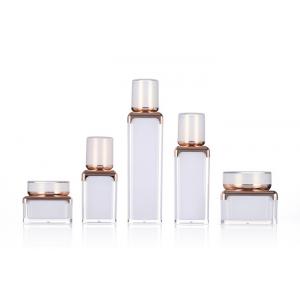 Luxury Gradient Unique Acrylic Bottle And Jar Set 15g-50g For Eye Face Cream