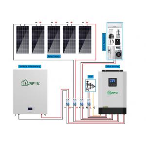3kw 5kw 10kw 15kw 20kw 30kw Home Solar Panel System With Battery Customize