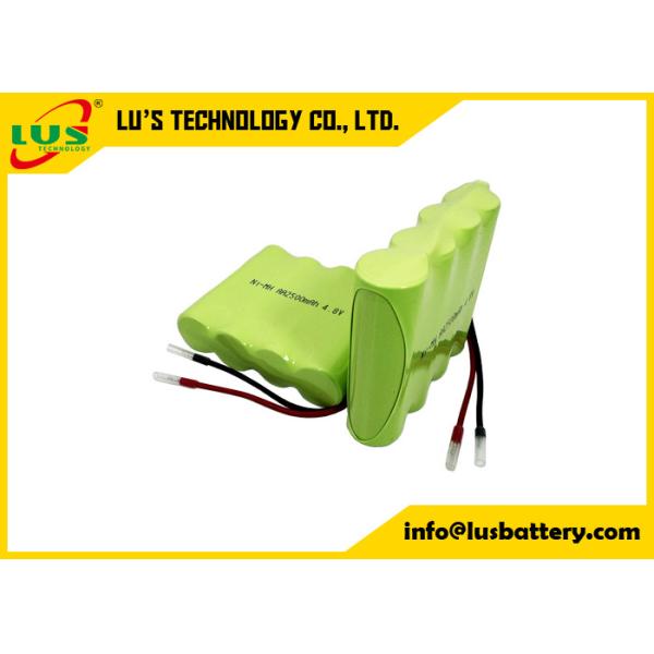 4*AA cell 2500mah 4.8volt nimh battery pack AA2500mah 4.8V rechargeable battery