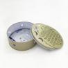 Biscuits Storage Tin Rectangular Metal Packaging Cookies Tin Container