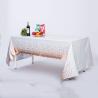 China Rectangle CPP White Disposable Tablecloths 8ft Disposable Table Covers wholesale