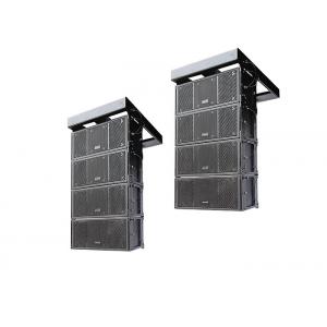 China Dual 8 500W Nightclub Sound Equipment / Outdoor Line Array Speaker box supplier