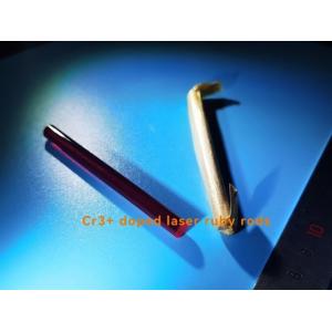 Coating Customized Size Laser Sapphire Crystal High Hardness Anti Corrosion