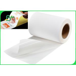 Self - Adhesive 55GSM Thermal Sticker Paper For Bank Printer 4'' X 6" Inch