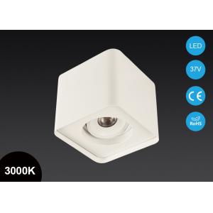 China Modern Design Surface Mount LED Lights 7W 5 Inch Adjustable Square COB LED Downlight supplier