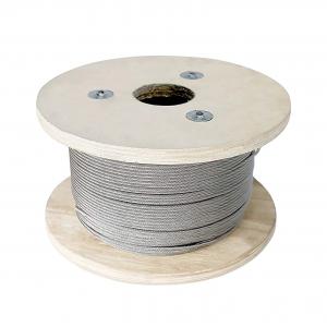 China 6*19 Galvanized Hosting Steel Wire Rope Lifting Cable with Stainless Steel Grade supplier