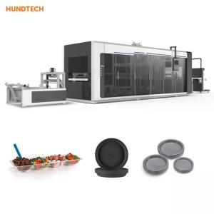 China PVC 0.15mm Disposable Paper Plate Making Machine 120KW PLC supplier
