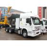 371HP Heavy Tow Truck Euro II Emission Standard 2200 Rpm 371 Hp Howo Tractors