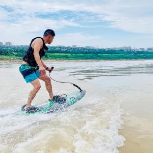 China OEM Customized Red High Powered Electrics Surfboard Jet Water Jet Surfboard for Order supplier