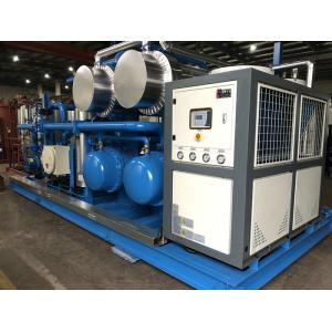 China Skid Mounted Hydrocarbon Recovery Unit , Refrigerant Recovery Machine Simple Installation supplier