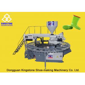 China PVC Short Boot Shoe Factory Production Line , Rotary Injection Molding Machine  supplier