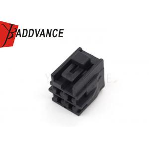 4 Pin Black Female Automotive Electrical Connectors With Terminals