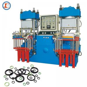 China Machine to Make Silicone Rubber Seal Oring Vacuum Compression Molding Machine supplier
